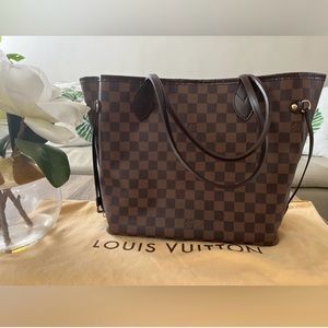 100% Authentic Louis Vuitton Neverfull MM